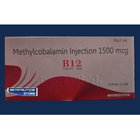 Methylcobalamin B12 Injection 1500mcg (Pack of 10)